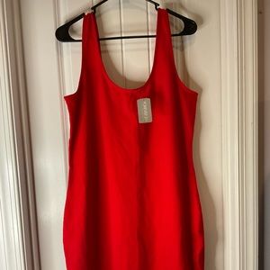 Basic Red BodyCon mini dress